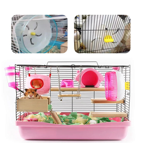 Hamster Running Disc Toy 3-Size Silent Small Pet Rotatory Jogging Wheel Small Pets Sports Wheel Toys Hamster Cage Accessories