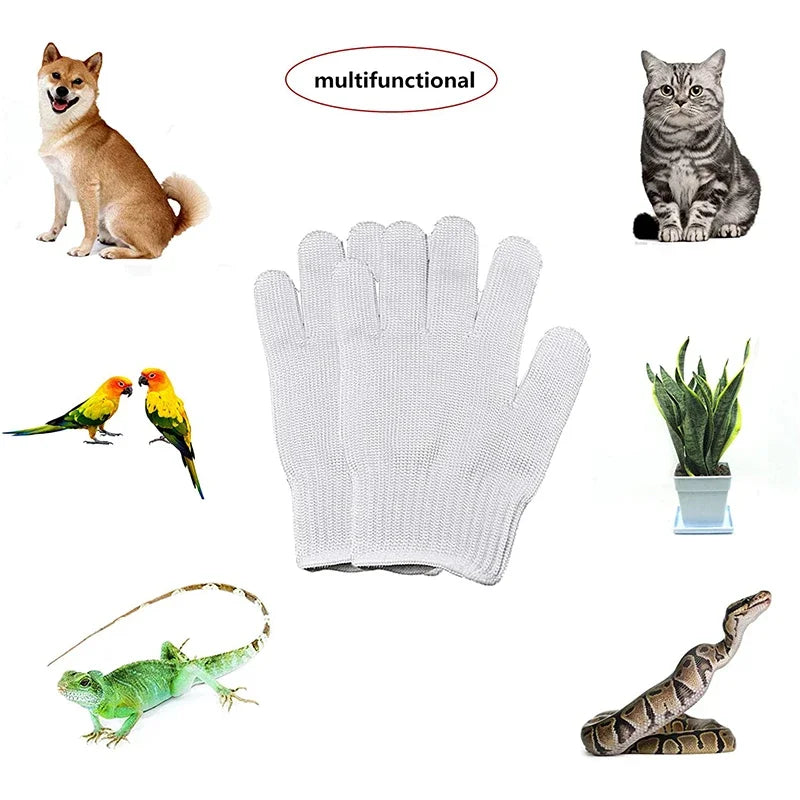 Anti-Bite Bird Training Gloves Safety Chewing Protective Small Animal Handling Gloves for Parrotlets Cockatiels Parrot