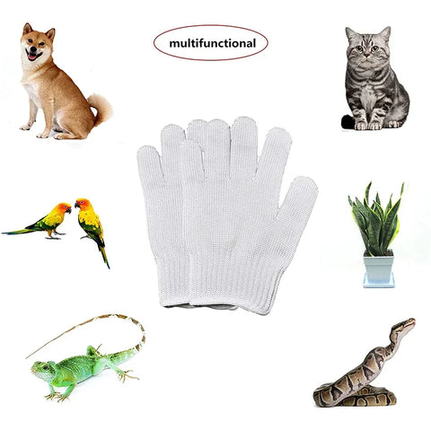 Anti-Bite Bird Training Gloves Safety Chewing Protective Small Animal Handling Gloves for Parrotlets Cockatiels Parrot