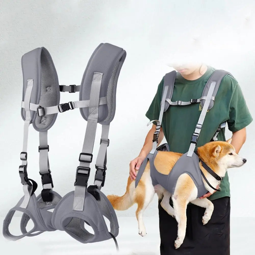 Soft Pet Carrier Bags Big Capacity Breathable Dog Duffel Bag with Safety Strap and Pocket Adjustable Dog Horizontal Backpack