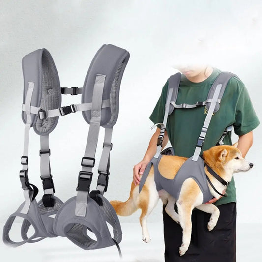 Soft Pet Carrier Bags Big Capacity Breathable Dog Duffel Bag with Safety Strap and Pocket Adjustable Dog Horizontal Backpack