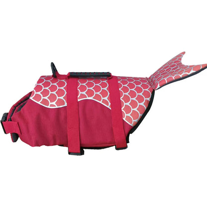 Pet Dog Life Jacket Enhanced Buoyancy Small Dogs Swimming Clothes Safety Vest with Handle for Medium Large Dog Surfing Costume