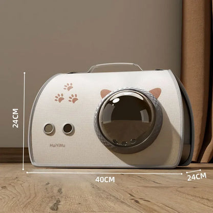 Portable Pet Carrier Bag for Small Dogs Cats Outdoor Foldable cat bag Breathable cat Shoulder Bag Pet Supplies
