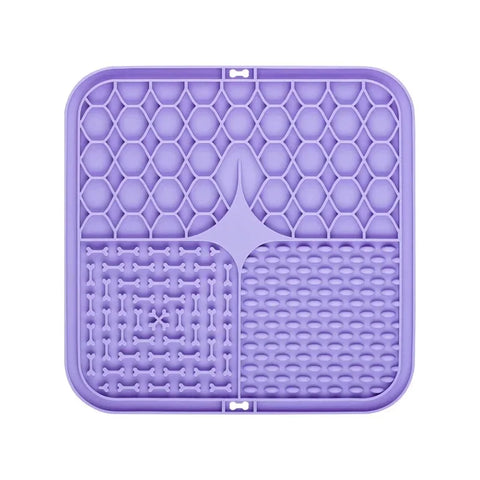 1PC Pet Licking Pad Slow Food Pad Dog Bowl Cat Pet Puppy Choke Proof Silicone Pet Slow Food Pad Cat And Dog Feeding Supplies