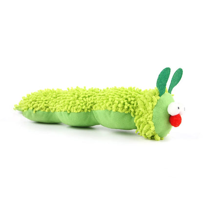 Cat Chew Toys Caterpillar Catnip Molar Toy – Silvervine Interactive Teaser for Cats, Mouth Cleaning Kitten Toy and Fun Pet Supplies Accessories