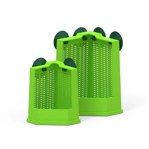 Cockroach Climbing Feeder, PP Material, Anti-escape Design, Suction Cups, Suitable for Lizards and Chameleons