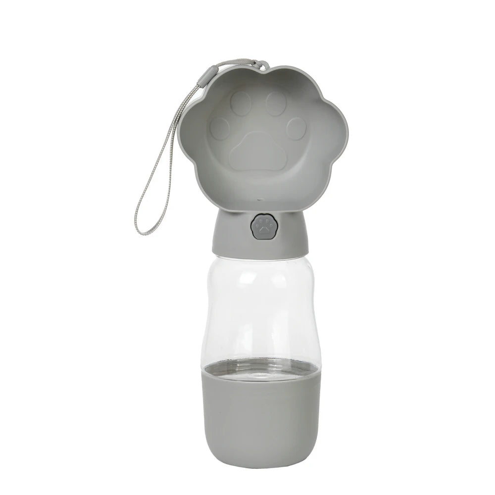 Portable Dog Water Bottle for Small Large Dogs Cats Leakproof Puppy 2 in 1 Water Food Container Chihuahua Bulldog Pet Supplies