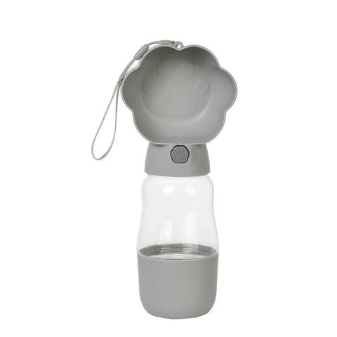 Portable Dog Water Bottle for Small Large Dogs Cats Leakproof Puppy 2 in 1 Water Food Container Chihuahua Bulldog Pet Supplies