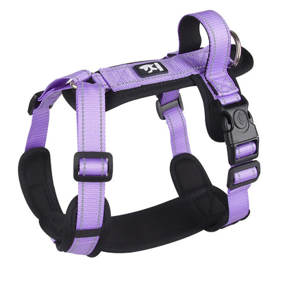 Reflective Puppy & Small Dog Vest Harness with Handle for Easy Control and Adjustable Chest Straps