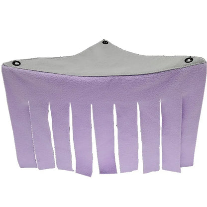 Tassel Strip Pet Tent Hideout Hideaway Guinea Pig Hamster Hedgehog Hammock Curtain Small Pets Hanging Bed Corner Nest Mat House