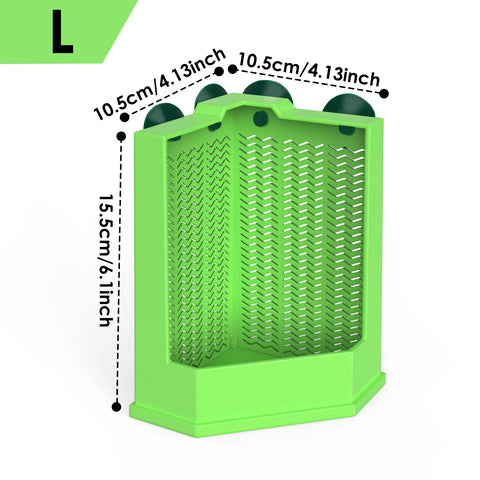 Cockroach Climbing Feeder, PP Material, Anti-escape Design, Suction Cups, Suitable for Lizards and Chameleons