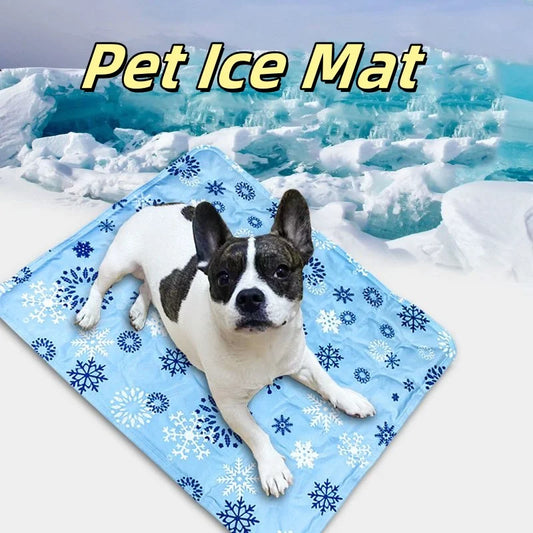 New Dog Cat Ice Cushion Summer Cooling Gel Mat Water Cushion Pet Cool Durable Blanket Sofa Ice Mat Blanket Dormitory Ice Mat