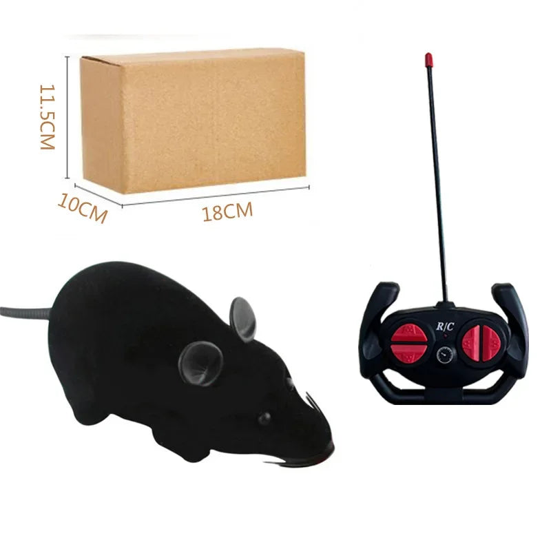 Robot Mouse Rat Funny Cat Toy with Remote Control Multicolor Mouse Wireless Controlled Rat Electric Interactive Toys