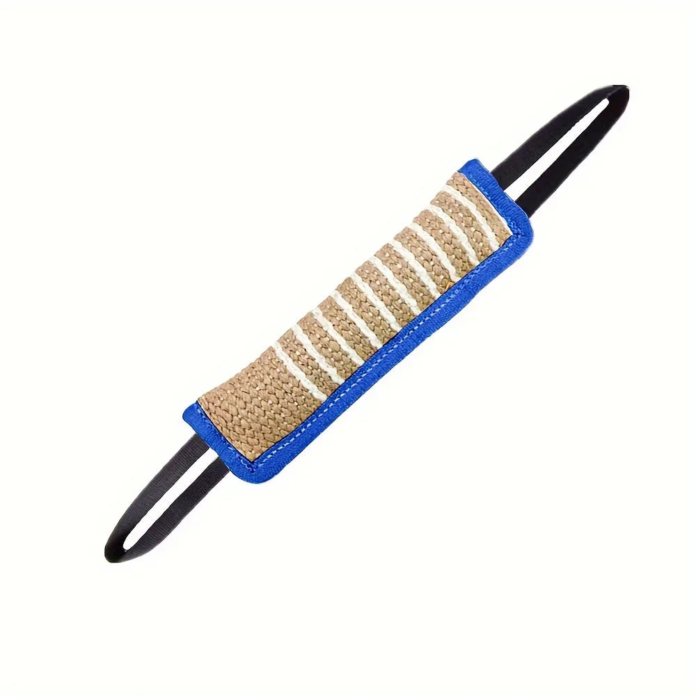 1pc Durable Jute Dog Chew Toy - Bite-Resistant Teething Stick for Puppies & Adult Dogs, Natural Pet Dental Health Care pet toys