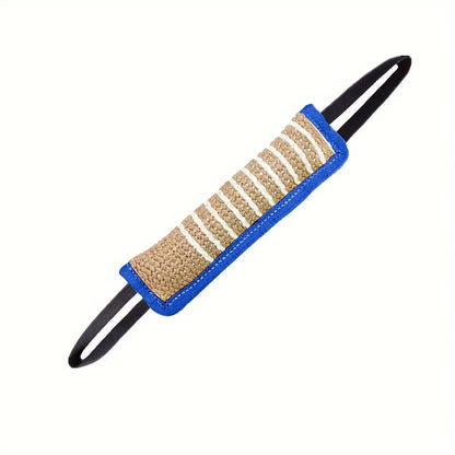 1pc Durable Jute Dog Chew Toy - Bite-Resistant Teething Stick for Puppies & Adult Dogs, Natural Pet Dental Health Care pet toys