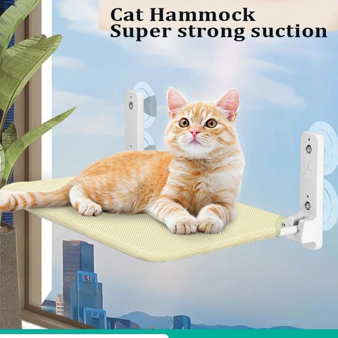 OUZEY 15KG Cat Hammock Foldable Hanging Pet Cat Bed Breathable Comfortable Sleeping Windowsill Cat Nesk Kitten Pet Supplies