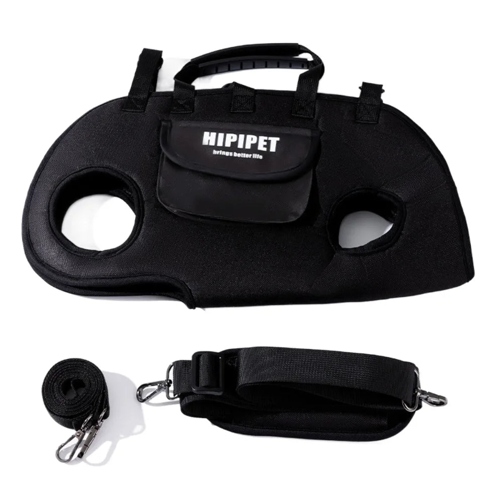 Multifunctional Double Shoulder Dog Carrier Backpack Adjustable Washable Pet Strap Artifact Breathable Dog Outing Bag For Pet