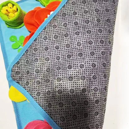 Pet Sniffing Pad Dog And Cat Foraging Toys Indoor Play Eating Mat Relieve Stress And Release Energy Treasure Hunting Slow Food