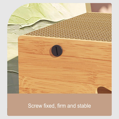 Cat Tunnel Bed Corrugated Paper Sturdy Constuction Scratch Resistance Multipurpose Comfortable Cat Scratcher House for Indoor