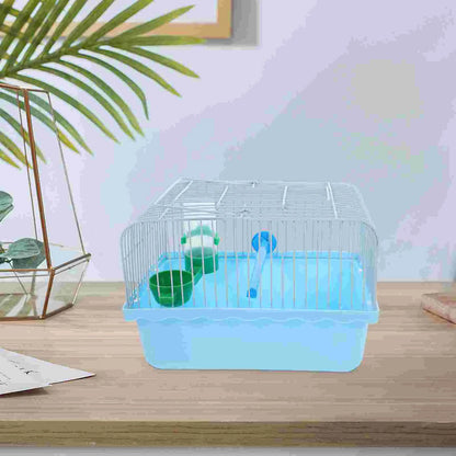 Portable Birdcage Travel Carrier for Parrots Parakeets Conure Small Pet Carrier Cage Handle Foldable Breathable Outdoor Multi