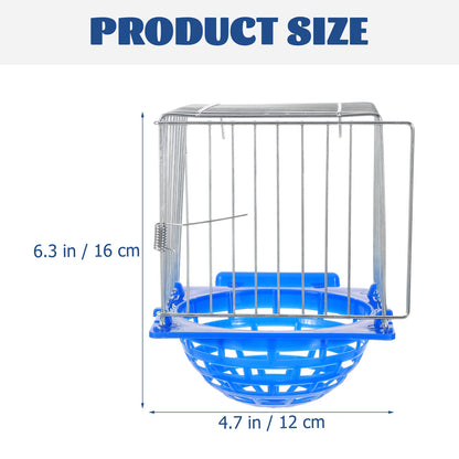 Pigeon Nest Bird Nest Breeding Hut Hatching Bowl Sturdy Parrot Nest Cage Small Medium Finch Canary Budgie Nesting Box Pet