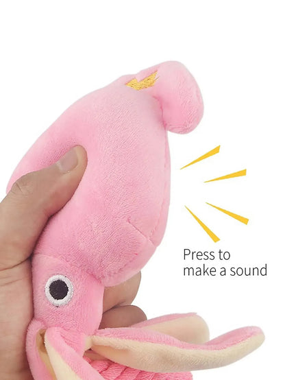 Supet Octopus Plush Rope Toy for Small Pets – Bite-Resistant, Fun and Interactive, Suitable for Indoor and Outdoor Play