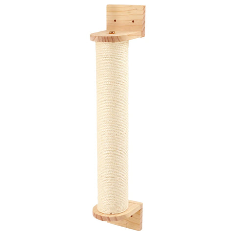 Cat Climbing Shelves Wall Mounted Cat Tree Wooden Furniture Scratcher Jumping Platform Rope Ladder Cat Sleeping and Playing