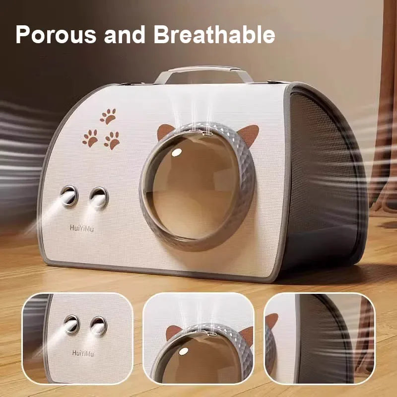 Portable Pet Carrier Bag for Small Dogs Cats Outdoor Foldable cat bag Breathable cat Shoulder Bag Pet Supplies