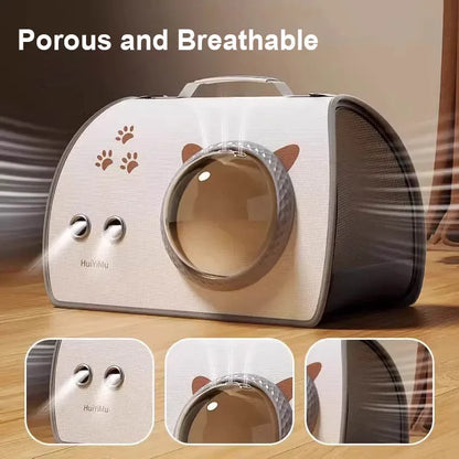 Portable Pet Carrier Bag for Small Dogs Cats Outdoor Foldable cat bag Breathable cat Shoulder Bag Pet Supplies