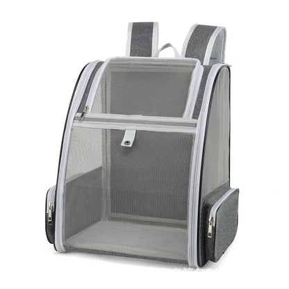 Pet Cat Carrier Bag Outdoor Travel Backpack for Cats Small Dogs Breathable Cat Carrying Bag Suitable for Cats Within 6kg