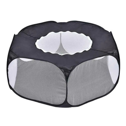 Portable Pet Puppy Rabbit Playpen Indoor Outdoor Small Animal Hamsters Fence Tent Cage with Cover Waterproof Pets Camping House
