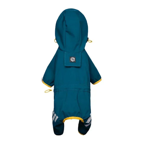 Pet raincoat, reflective waterproof pet clothing, Chihuahua Maltese raincoat, small and medium-sized dog jumpsuit, raincoat dog