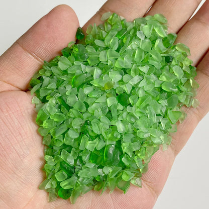 Natural Stone Gravel Crystal Chips 3-5mm Irregular Amethysts Quartz Reiki Healing Tumbled Stone for DIY Fish Tank Bonsai Decor