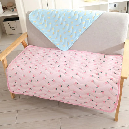 Summer pet mat Cool pet mat Cool cat and dog sofa mat cool ice silk cool breathable pet mat dog ice mat