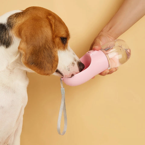 350/550ml Portable Big Dog Water Bottle For Small Medium Dogs Cat Leakproof Travel Walking Pet Water Dispenser Labrodor Supplies