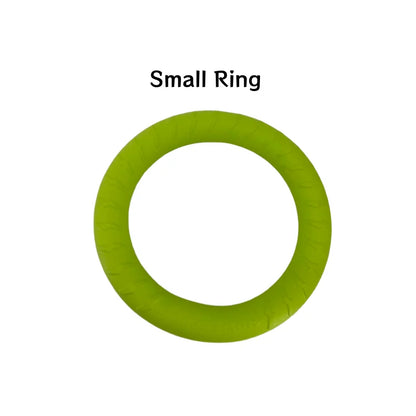 EVA Pet Toy Ball Dog Floating Ball Training Dog Pull Ring Bite Resistant Teething Pet Ball Rope Ball Foam Bite Resistant Dog Toy