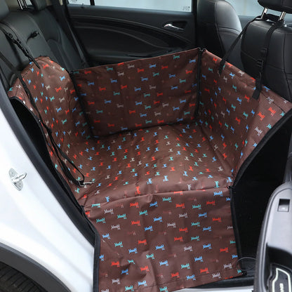 CAWAYI KENNEL Pet Carriers Dog Car Seat Cover Carrying for Dogs Cats Mat Blanket Rear Back Hammock Protector