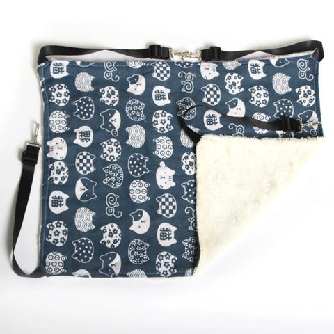 All-Season Cat Hammock for Cages, Durable Canvas & Linen, S/M/L Sizes, Easy Installation & Cleaning