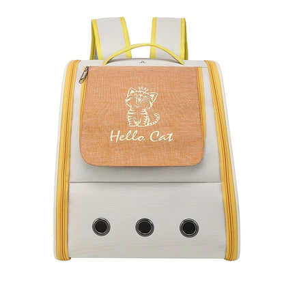 Pet Cat Carrier Bag Outdoor Travel Backpack for Cats Small Dogs Breathable Cat Carrier Bag Pet Supplies