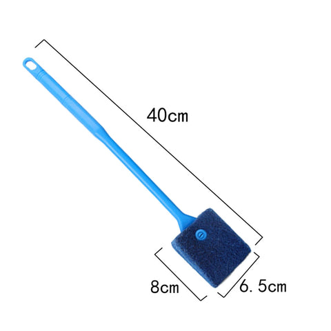 Aquarium Cleaning Brushes for Glass Acrylic Fish Tank Algae Clean Double Sided Algae Scraper Sponge Aquarium Cleaning Tools
