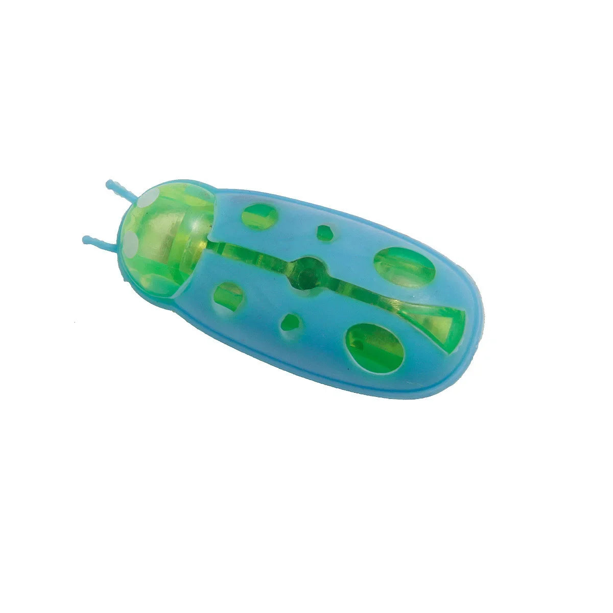 Interactive Mini Electric Bug Cat Toy Kitten Escape Obstacle Automatic Flip Toy Battery Operated Vibration Beetle Supplies