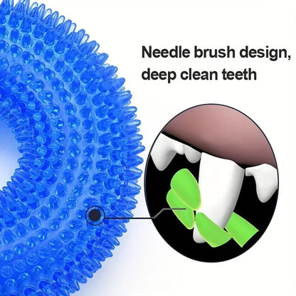 Dog toy sound balls are suitable for resist biting, squeezing, chewing, gripping, and grinding their teeth