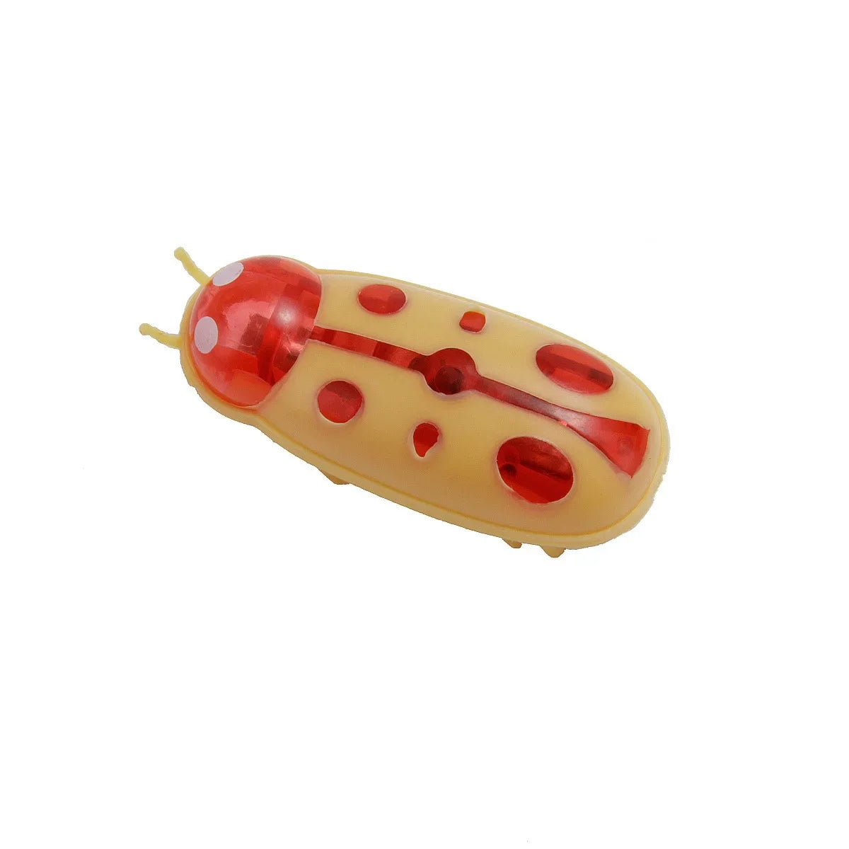 Interactive Mini Electric Bug Cat Toy Kitten Escape Obstacle Automatic Flip Toy Battery Operated Vibration Beetle Supplies