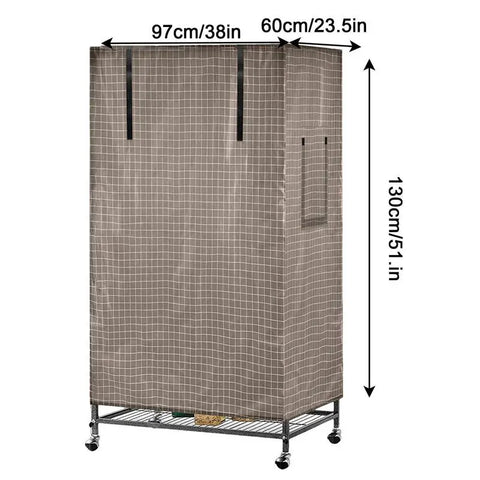 Parrot Cage Cover Shade Good Night Blackout 51 X 38 X 23.5 Inch Thin Lightweight Breathable Small Animal Cages Cover Pet