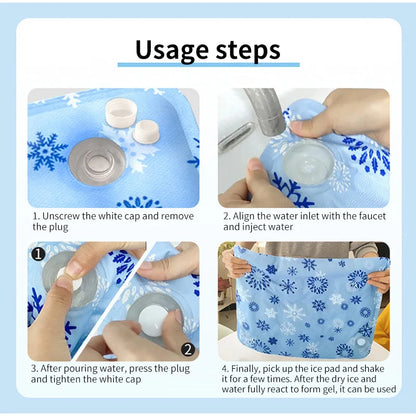 New Dog Cat Ice Cushion Summer Cooling Gel Mat Water Cushion Pet Cool Durable Blanket Sofa Ice Mat Blanket Dormitory Ice Mat