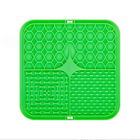 1PC Pet Licking Pad Slow Food Pad Dog Bowl Cat Pet Puppy Choke Proof Silicone Pet Slow Food Pad Cat And Dog Feeding Supplies