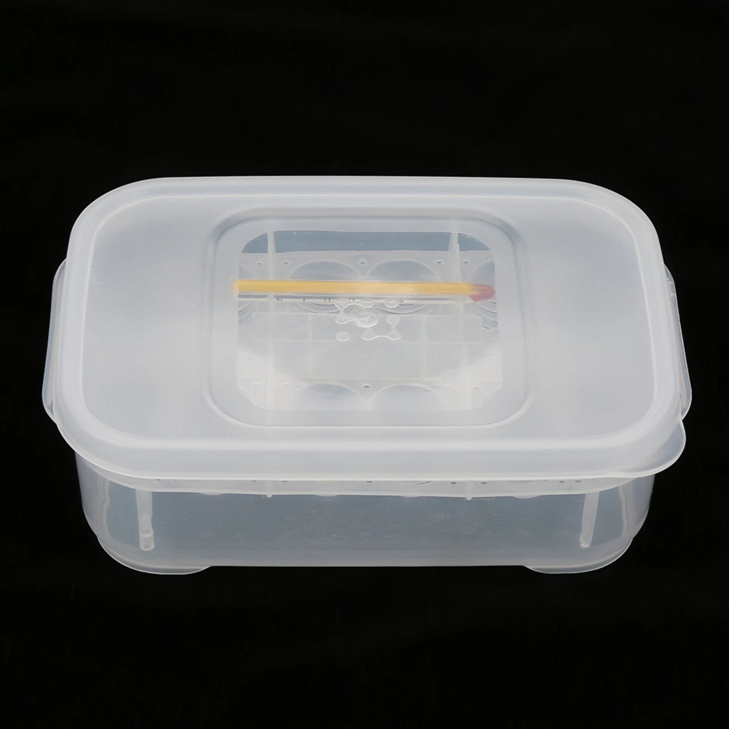 12 Grids Snakes Gecko Lizards Reptiles Eggs Incubator Tray Hatcher Box with Thermometer