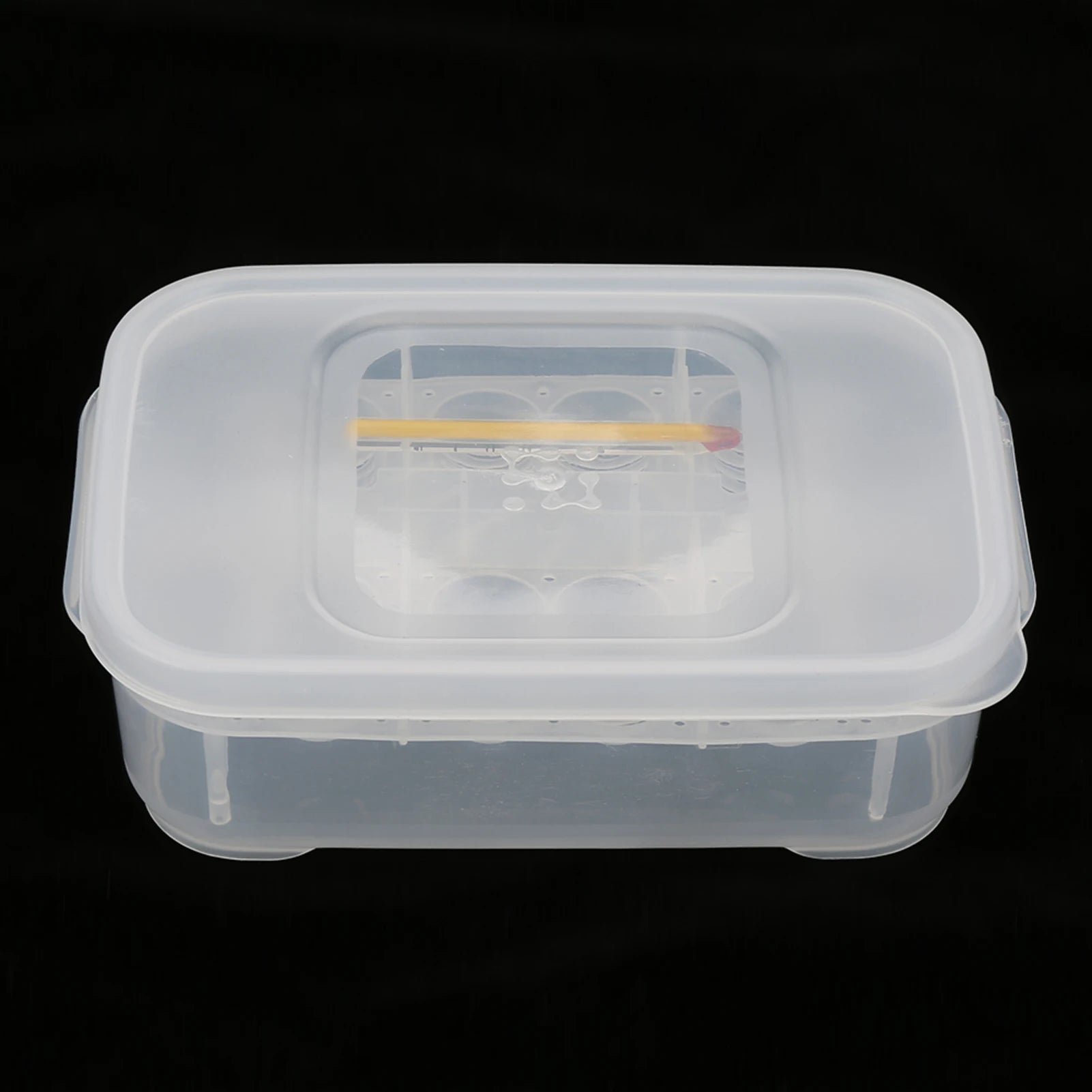 12 Grids Snakes Gecko Lizards Reptiles Eggs Incubator Tray Hatcher Box with Thermometer
