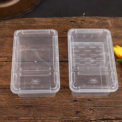 1 Pc Reptile Tank Insect Spiders Tortoise Lizard Acrylic Transparent Breeding Box Vivarium Lid Reptile Pet Product