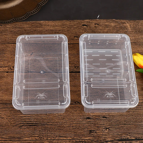 1 Pc Reptile Tank Insect Spiders Tortoise Lizard Acrylic Transparent Breeding Box Vivarium Lid Reptile Pet Product